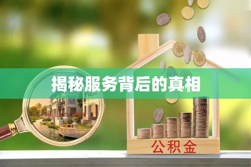 武川揭秘服务背后的真相